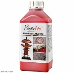 Powertex Durcisseur Tissu Powertex Solidifiant Tissu - Rouge (Edition Limitée) - 1 Kg