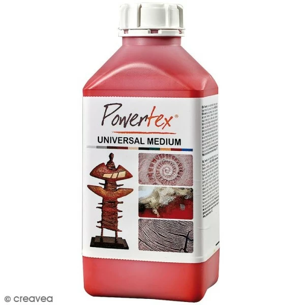 Powertex Durcisseur Tissu Powertex Solidifiant Tissu - Rouge (Edition Limitée) - 1 Kg 3 Powertex Durcisseur Tissu Powertex Solidifiant Tissu - Rouge (Edition Limitée) - 1 Kg