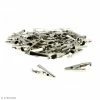 Lilou Blue Pinces Crocodiles Pince Crocodile 32 Mm - Argenté - 50 Pcs 2 Lilou Blue Pinces Crocodiles Pince Crocodile 32 Mm - Argenté - 50 Pcs -Rayher store unnamed file 134