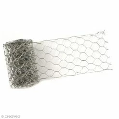 Rayher Embellissement Métal Grillage De Décoration - Métal - 10 X 245 Cm