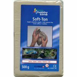 Hobby Time Pain De Terre Argile Blanche 500g