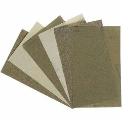 Hobby Time Outils Divers Set Papier à Poncer Assortiment X6 Feuilles