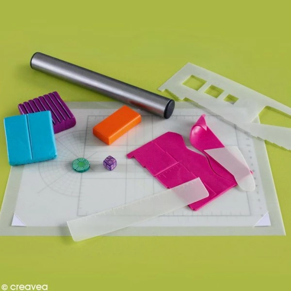 DTM Outil Modelage Tapis Pour Modelage Fimo 4 DTM Outil Modelage Tapis Pour Modelage Fimo – Image 2