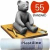 Herbin Plastiline Pâte à Modeler De Précision 1 Kg Dureté 55 Gris