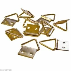 DTM Accroches Cadre Attaches Murales Pour Moulage - 10 Pcs