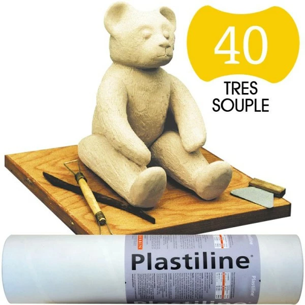 Herbin Plastiline Pâte à Modeler De Précision 1 Kg Dureté 40 Ivoire 3 Herbin Plastiline Pâte à Modeler De Précision 1 Kg Dureté 40 Ivoire