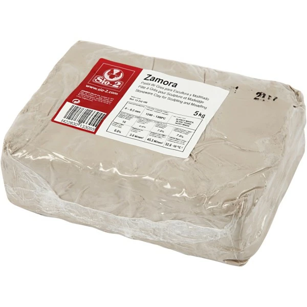 Creativ Company Argile De Grès - Blanc Cassé - 5 Kg 3 Creativ Company Argile De Grès - Blanc Cassé - 5 Kg