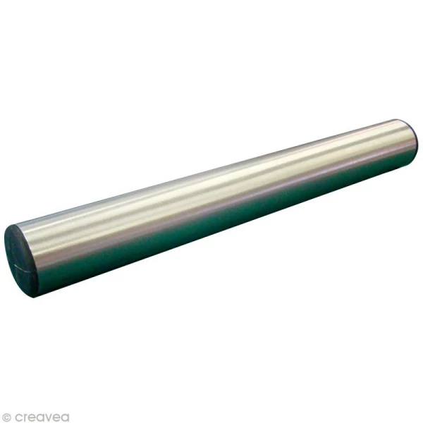 DTM Outil Modelage Rouleau Inox Pour Pâte Fimo 21 Cm 4 DTM Outil Modelage Rouleau Inox Pour Pâte Fimo 21 Cm – Image 2
