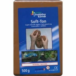 Hobby Time Pain De Terre Argile Rouge 500g