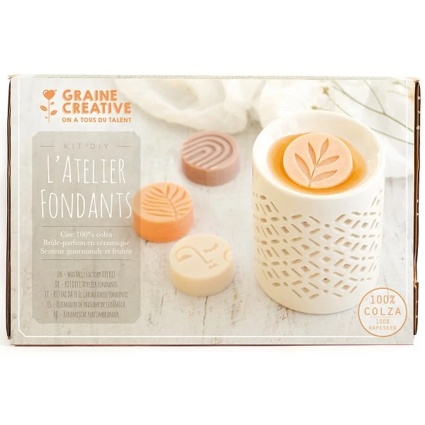 Graine Créative Kit Bougies Kit DIY Bougie - Atelier Fondants à Bougie 6 Graine Créative Kit Bougies Kit DIY Bougie - Atelier Fondants à Bougie – Image 6