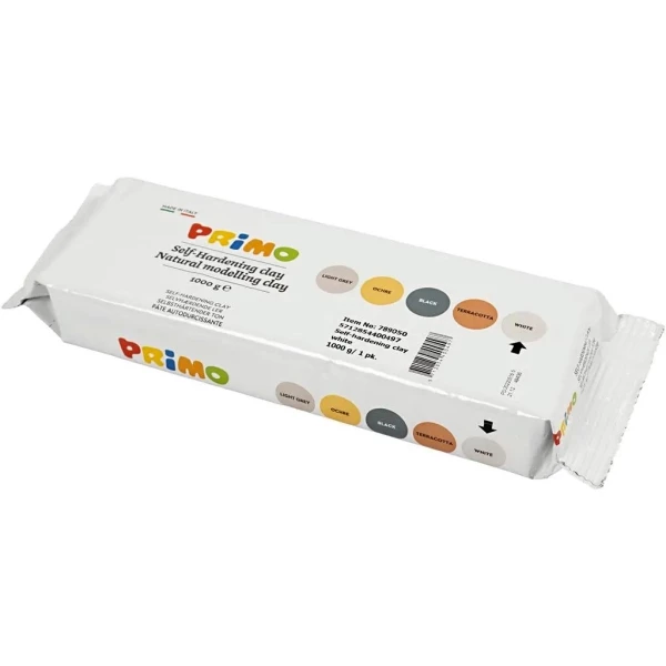 Primo Argile Auto-durcissante - Blanc - 1 Kg 3 Primo Argile Auto-durcissante - Blanc - 1 Kg