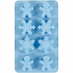 Creativ Company Moule Silicone - Noël - 8 Formes