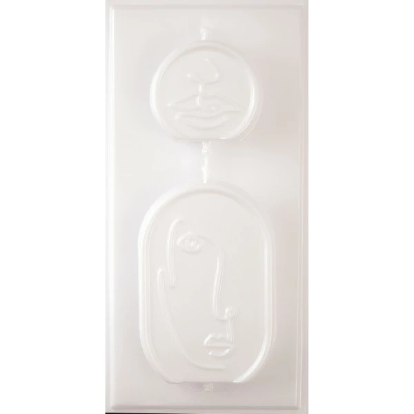 Graine Créative Moule Bougie Moule Thermoformé Pour Bougie - Line Art - 2 Pcs 4 Graine Créative Moule Bougie Moule Thermoformé Pour Bougie - Line Art - 2 Pcs – Image 3