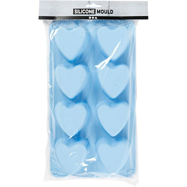 Creativ Company Moule Silicone Loisirs Créatifs - Coeurs - 8 Motifs 3 Creativ Company Moule Silicone Loisirs Créatifs - Coeurs - 8 Motifs – Image 2