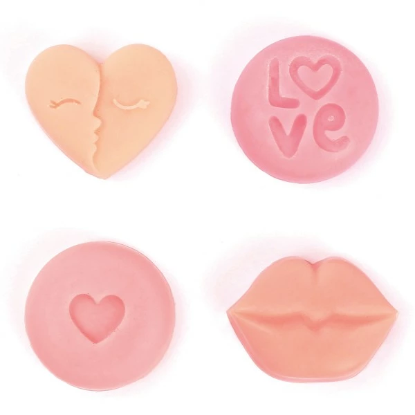 Graine Créative Moule Bougie Moule Pour Fondants à Bougie - Coeurs - 4 Pcs 5 Graine Créative Moule Bougie Moule Pour Fondants à Bougie - Coeurs - 4 Pcs – Image 3