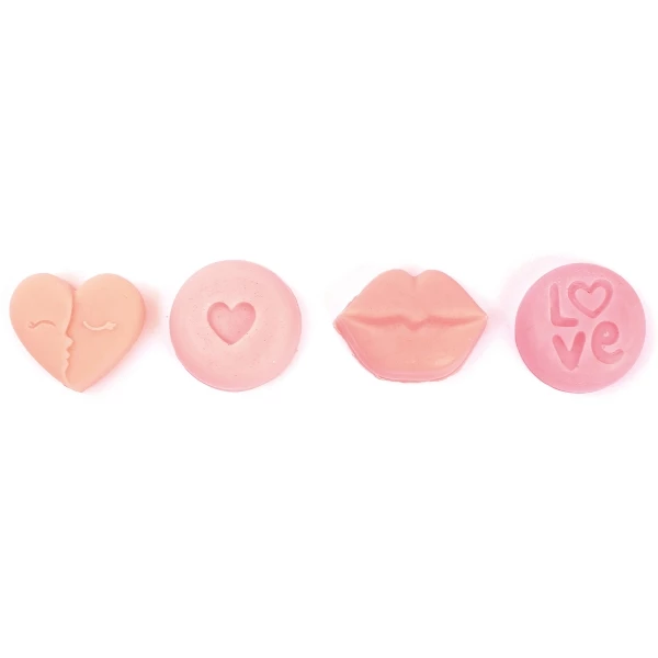 Graine Créative Moule Bougie Moule Pour Fondants à Bougie - Coeurs - 4 Pcs 6 Graine Créative Moule Bougie Moule Pour Fondants à Bougie - Coeurs - 4 Pcs – Image 4