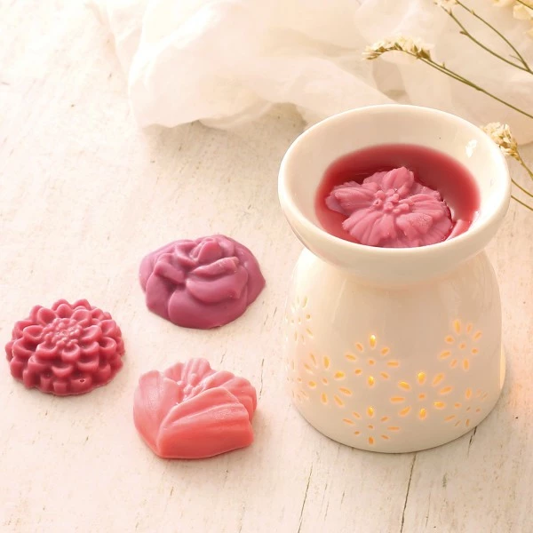 Graine Créative Moule Bougie Moule Pour Fondants à Bougie - Fleurs - 4 Pcs 4 Graine Créative Moule Bougie Moule Pour Fondants à Bougie - Fleurs - 4 Pcs – Image 2