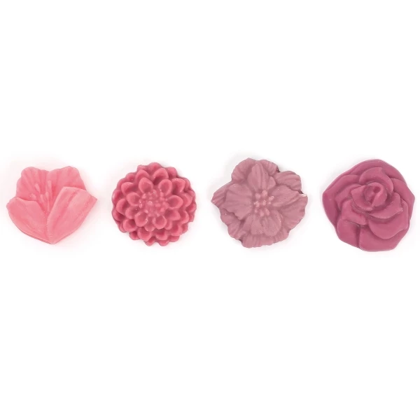 Graine Créative Moule Bougie Moule Pour Fondants à Bougie - Fleurs - 4 Pcs 7 Graine Créative Moule Bougie Moule Pour Fondants à Bougie - Fleurs - 4 Pcs – Image 5