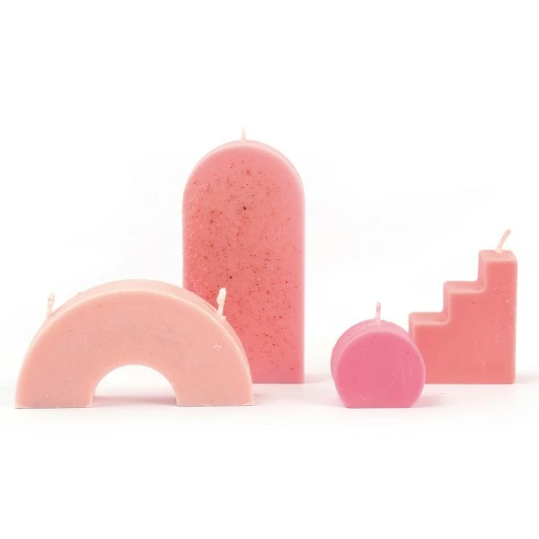 Graine Créative Moule Bougie Moule Thermoformé Pour Bougie - Géométrique - 4 Pcs 6 Graine Créative Moule Bougie Moule Thermoformé Pour Bougie - Géométrique - 4 Pcs – Image 4