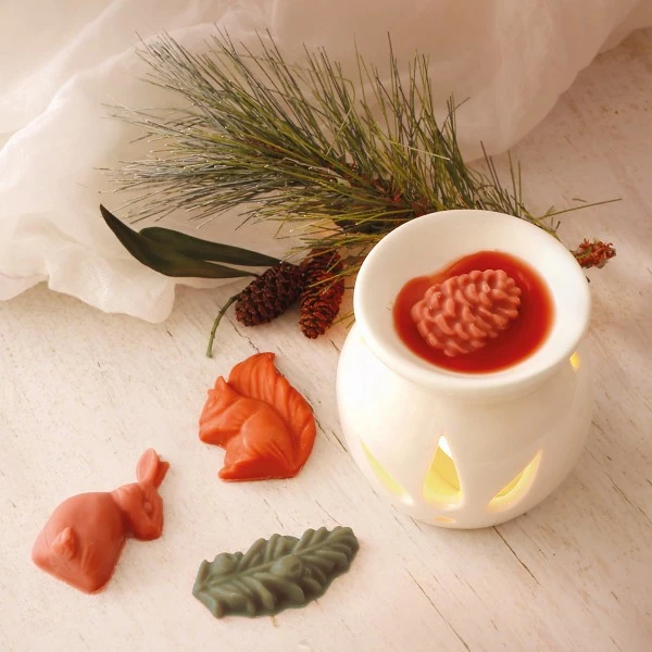 Graine Créative Moule Bougie Moule Pour Fondants à Bougie - Forêt - 4 Pcs 4 Graine Créative Moule Bougie Moule Pour Fondants à Bougie - Forêt - 4 Pcs – Image 2