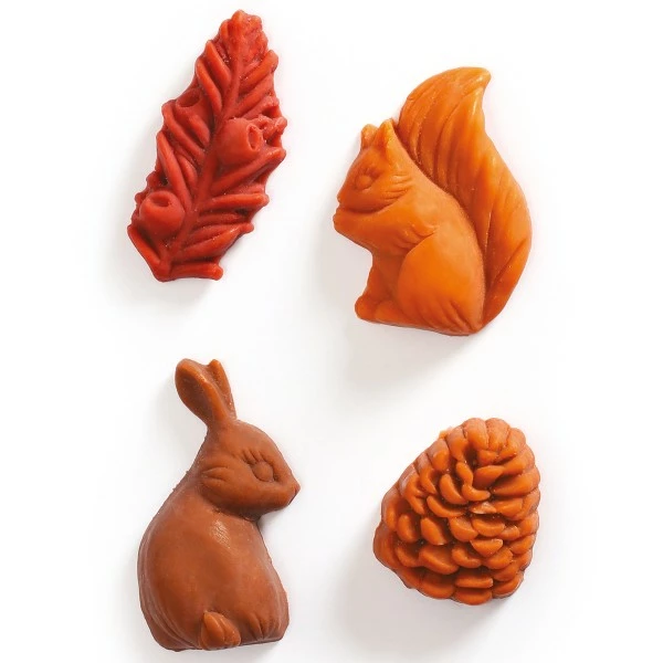 Graine Créative Moule Bougie Moule Pour Fondants à Bougie - Forêt - 4 Pcs 5 Graine Créative Moule Bougie Moule Pour Fondants à Bougie - Forêt - 4 Pcs – Image 3