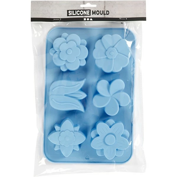 Creativ Company Moule Silicone Loisirs Créatifs - Fleurs - 6 Motifs 4 Creativ Company Moule Silicone Loisirs Créatifs - Fleurs - 6 Motifs – Image 2