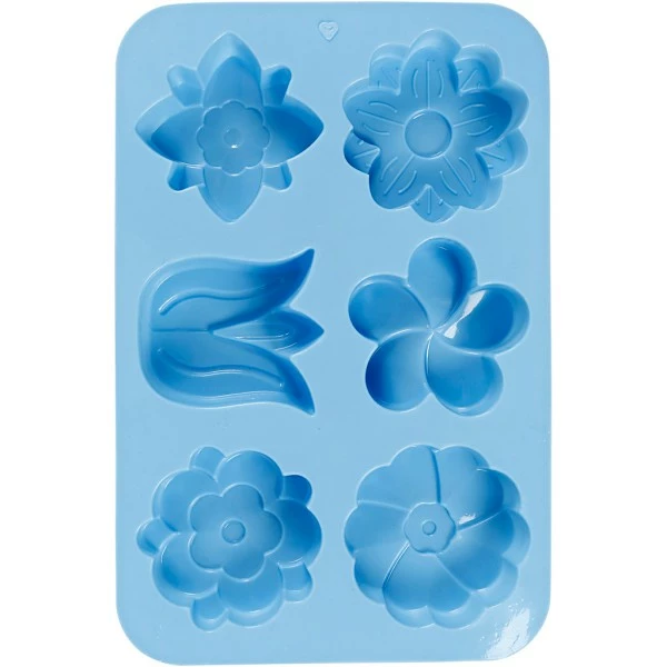 Creativ Company Moule Silicone Loisirs Créatifs - Fleurs - 6 Motifs 5 Creativ Company Moule Silicone Loisirs Créatifs - Fleurs - 6 Motifs – Image 3