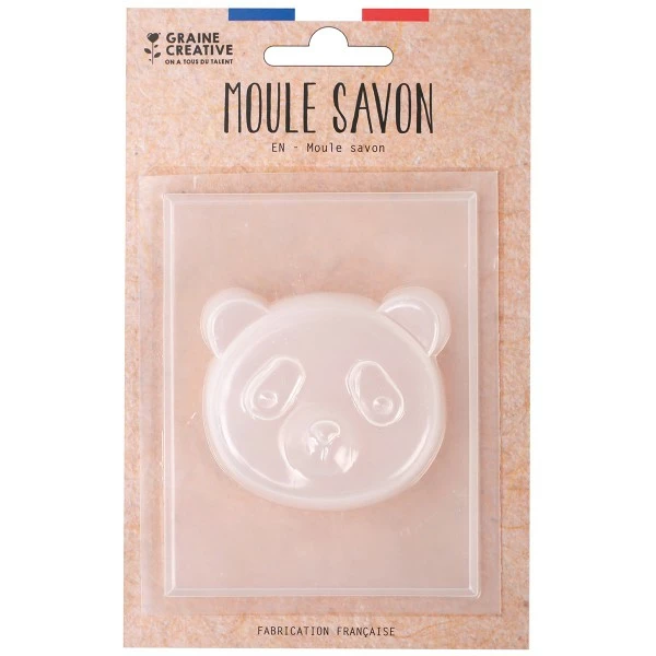 Graine Créative Moule Savon Mini Moule Thermoformé - Panda - 5,5 X 5,5 Cm 3 Graine Créative Moule Savon Mini Moule Thermoformé - Panda - 5,5 X 5,5 Cm