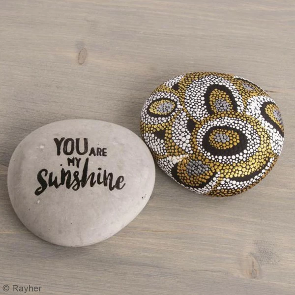 Rayher Moule Déco Pour Béton Créatif Moule En Silicone - Grands Galets - 3 Pcs 4 Rayher Moule Déco Pour Béton Créatif Moule En Silicone - Grands Galets - 3 Pcs – Image 2