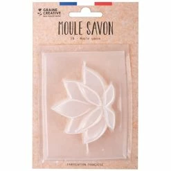Graine Créative Moule Savon Mini Moule Thermoformé - Fleur De Lotus - 7 X 6 Cm