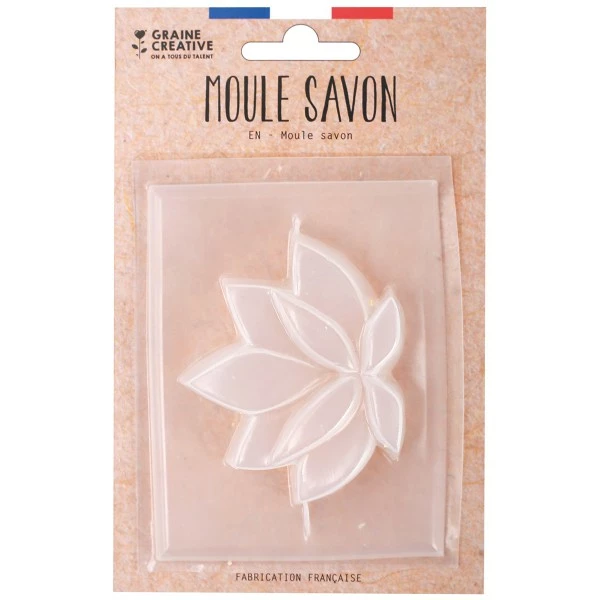 Graine Créative Moule Savon Mini Moule Thermoformé - Fleur De Lotus - 7 X 6 Cm 3 Graine Créative Moule Savon Mini Moule Thermoformé - Fleur De Lotus - 7 X 6 Cm