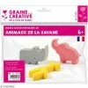 Graine Créative Moule Savon Moule à Savons Fantaisie - Animaux De La Savane - 3 Pcs 1 Graine Créative Moule Savon Moule à Savons Fantaisie - Animaux De La Savane - 3 Pcs -Rayher store unnamed file 418