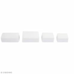 Rayher Moule Savon Moule Pour Savon Et Béton - Rectangles - 4 Formes