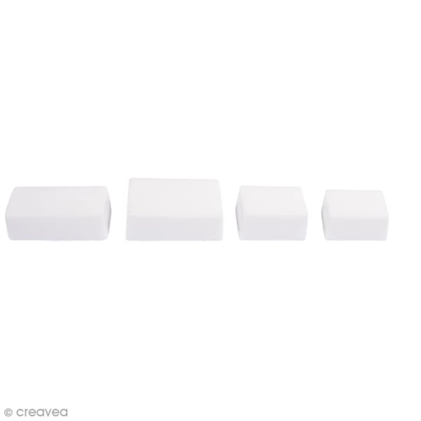 Rayher Moule Savon Moule Pour Savon Et Béton - Rectangles - 4 Formes 3 Rayher Moule Savon Moule Pour Savon Et Béton - Rectangles - 4 Formes