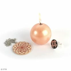 Graine Créative Feuille à Dorer Poudre Effet Métallique - Rose Opale - 6 G -Rayher store unnamed file 466