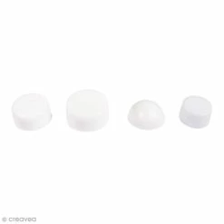 Rayher Moule Savon Moule Pour Savon Et Béton - Ronds - 4 Formes