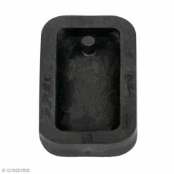 Rayher Moule Résine Moule En Silicone - Rectangle - 1,9 X 3,9 Cm