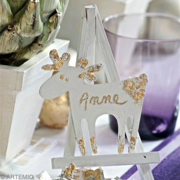 Pébéo Feuille à Dorer Copeaux à Dorer Argent 8 Pébéo Feuille à Dorer Copeaux à Dorer Argent – Image 6