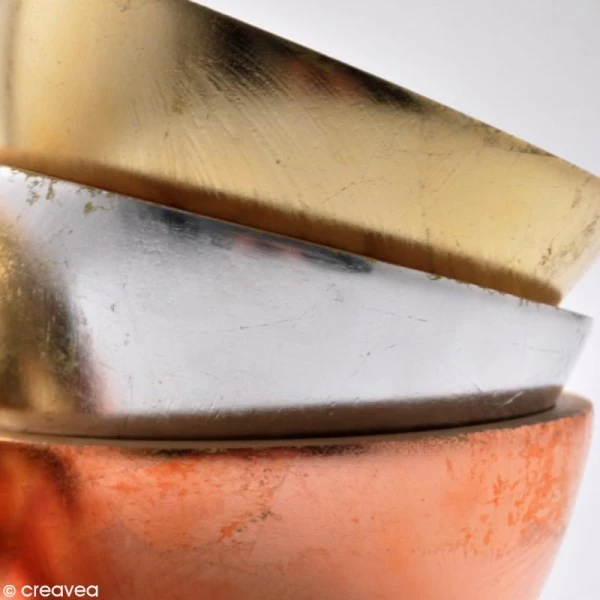 Feuille à Dorer Pébéo - Cuivre X 12 4 Feuille à Dorer Pébéo - Cuivre X 12 – Image 2