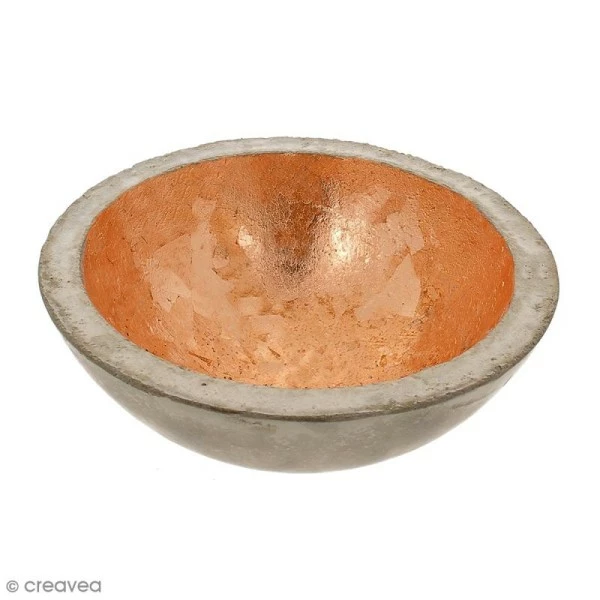 Rayher Kit Créatif Pour Béton Kit Déco Métal - Doré, Cuivré Et Argenté - 6 Feuilles De 9 X 9 Cm 4 Rayher Kit Créatif Pour Béton Kit Déco Métal - Doré, Cuivré Et Argenté - 6 Feuilles De 9 X 9 Cm – Image 2