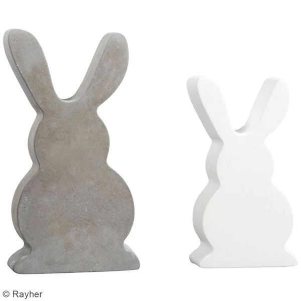 Rayher Moule Déco Pour Béton Créatif Moule Pour Béton Créatif - Lapins - 2 Pcs 4 Rayher Moule Déco Pour Béton Créatif Moule Pour Béton Créatif - Lapins - 2 Pcs – Image 3