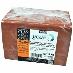 Pébéo Argile à Cuire - Rouge - 5 Kg