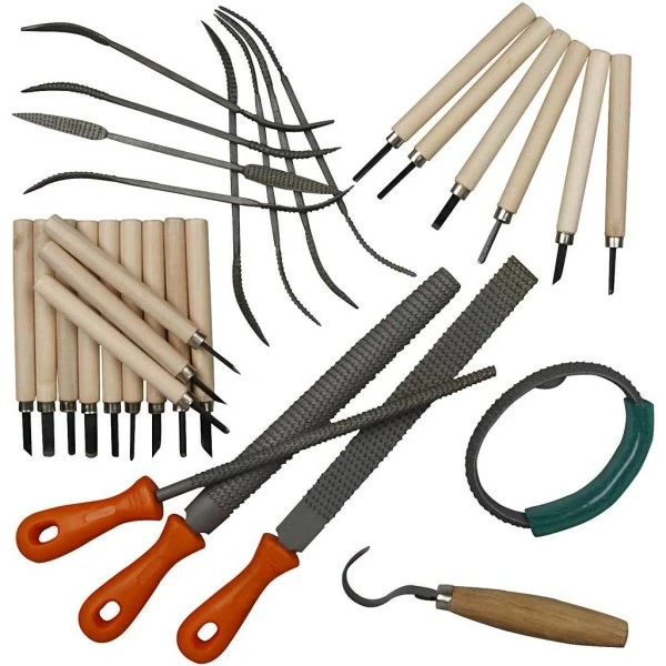 Creativ Company Kit Moulage Kit D'outils Pour Stéatite - 31 Pcs 1 Creativ Company Kit Moulage Kit D'outils Pour Stéatite - 31 Pcs