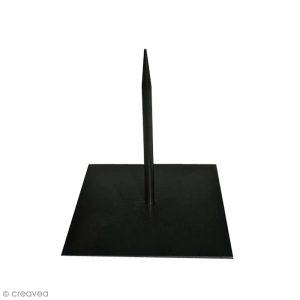 Powertex Support Statue Powertex Socle Noir Avec Tige De 12,5 Cm 2 Powertex Support Statue Powertex Socle Noir Avec Tige De 12,5 Cm